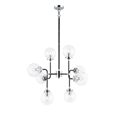 Matteo Lighting Pendant, Matteo Lighting C58208CHCL 305UR6W C58208CHCL